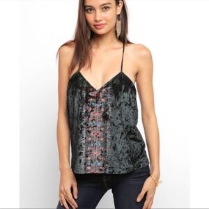 sam and lavi velvet tank top